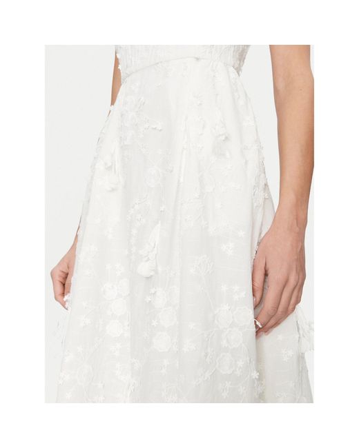 Munthe White Sommerkleid Fronia 251134825125 Regular Fit