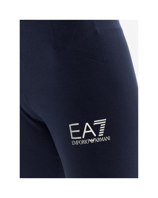 EA7 Blue Leggings 3Rtp62 Tj01Z 1554 Slim Fit