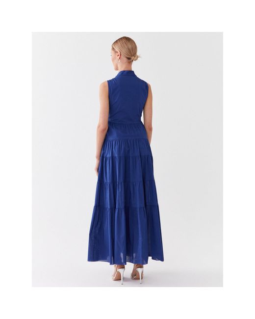 MAX&Co. Blue Kleid Für Den Alltag Minore 72211823 Regular Fit