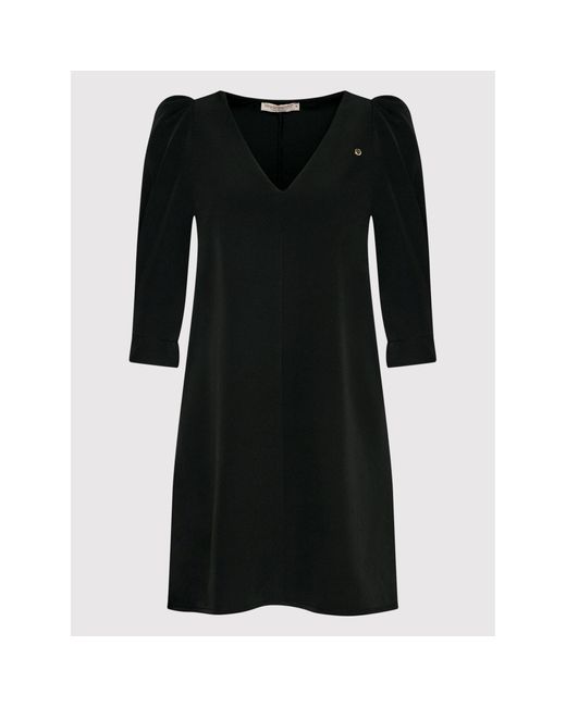 Rinascimento Black Kleid Für Den Alltag Cfc0106174003 Regular Fit