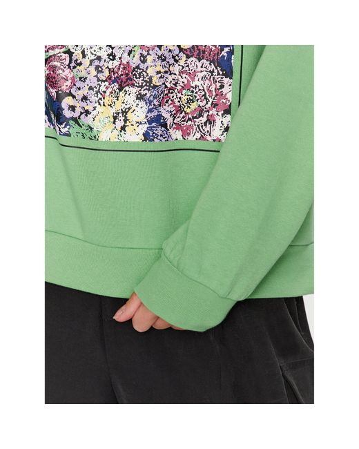ONLY Green Sweatshirt 15304312 Grün Regular Fit