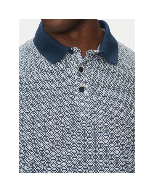 INDICODE Poloshirt Mauricus 41-046 Regular Fit in Blue für Herren