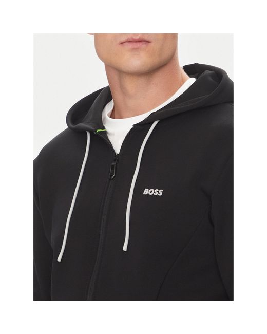 Boss Sweatshirt Fz Zone 50542974 Regular Fit in Black für Herren