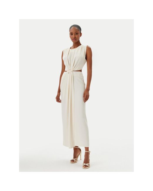 Haveone White Abendkleid Afs-N029 Regular Fit