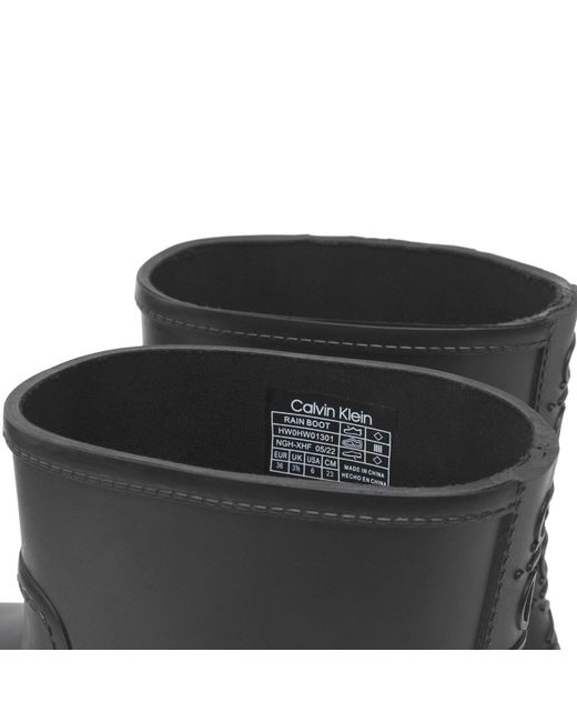 Calvin Klein Gummistiefel rain boot hw0hw01301 black bax