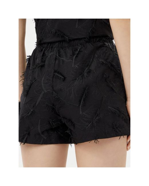 Silvian Heach Black Stoffshorts Clesti Gpp25334Sh Regular Fit