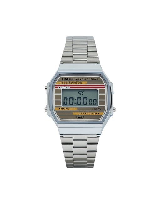 G-Shock Metallic Uhr Vintage A168Weha-9Aef