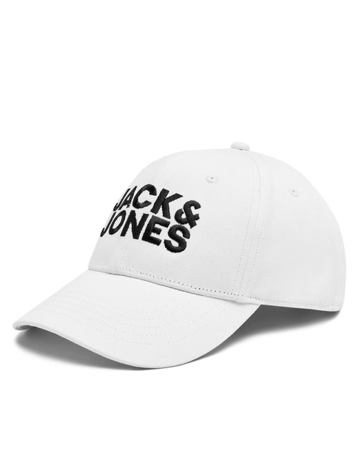 Jack & Jones Cap Gall 12254296 Weiß in White für Herren