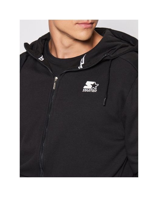Starter Sweatshirt Smg-004-Bd Regular Fit in Black für Herren