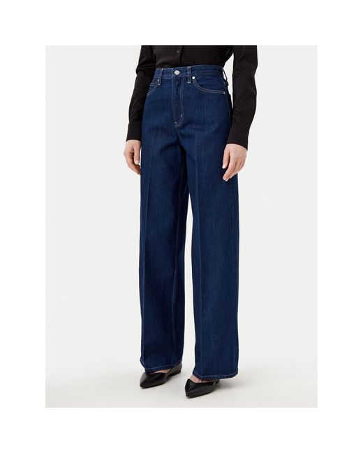 Calvin Klein Blue Jeans K20K208253 Wide Leg