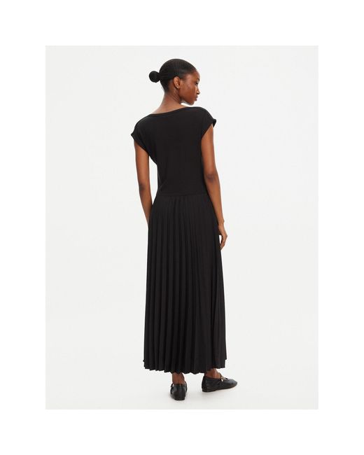 Tommy Hilfiger Black Kleid Für Den Alltag Ww0Ww44491 Regular Fit