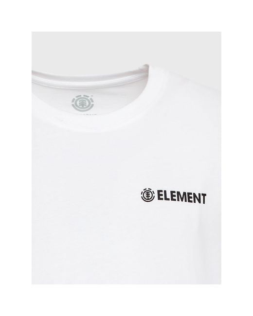 Element T-Shirt Blazin Chest Elyzt00153 Weiß Regular Fit in White für Herren