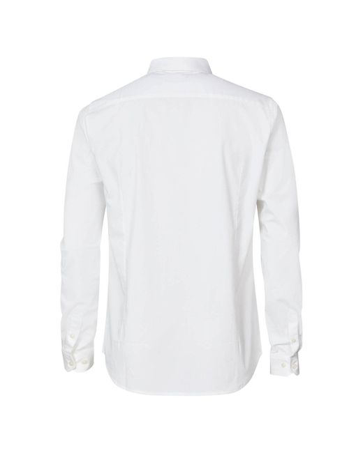 Petrol Industries Hemd M-Noos-Sil002 Weiß Slim Fit in White für Herren