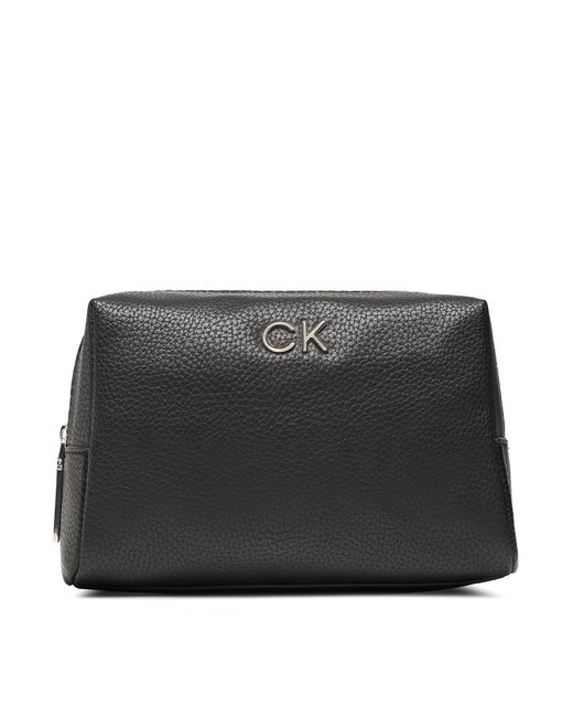 Calvin Klein Black Kosmetiktasche Re-Lock Cosmetic Pouch Pbl K60K610271