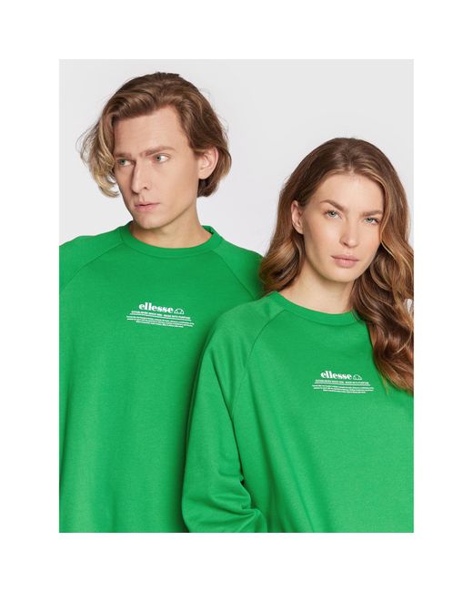 Ellesse Green Sweatshirt Favaretto Sgp16250 Grün Regular Fit
