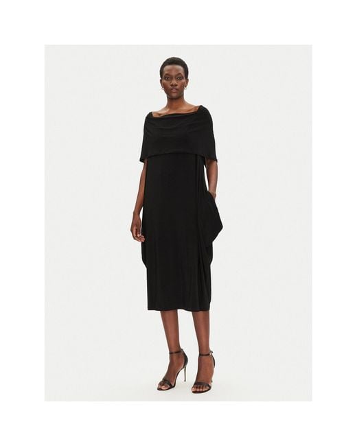Joseph Ribkoff Black Strickkleid 251205 Regular Fit