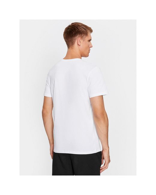 4F T-Shirt Aw23Ttshm0877 Weiß Regular Fit in White für Herren