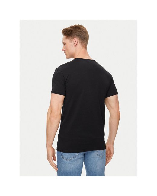 Versace T-Shirt Medusa Auu01005 Slim Fit in Black für Herren