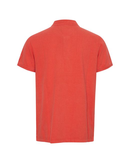 Blend Polohemd 20715182 Regular Fit in Red für Herren