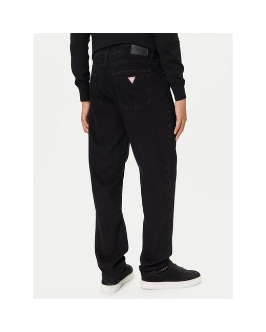 Guess Jeans M5Ba90 D5R51 Relaxed Fit in Black für Herren
