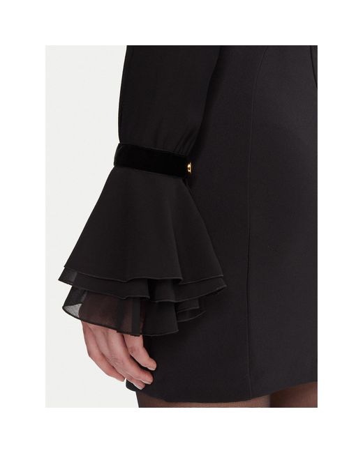 Elisabetta Franchi Black Hemd Ca-131-57E2-V390 Regular Fit