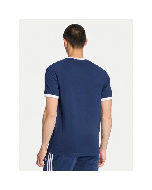 Adidas T-Shirt 3-Stripes Ringer Kf0419 Slim Fit in Blue für Herren