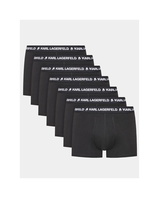 Karl Lagerfeld 7Er-Set Boxershorts Logo 220M2125 in Black für Herren