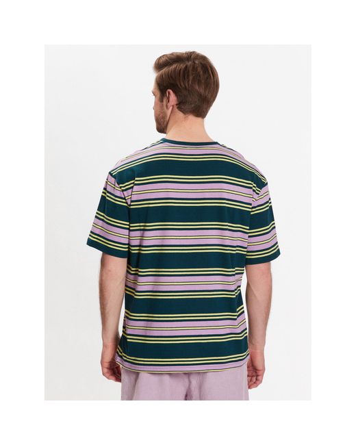 Redefined Rebel T-Shirt Tucker 221064 Boxy Fit in Green für Herren