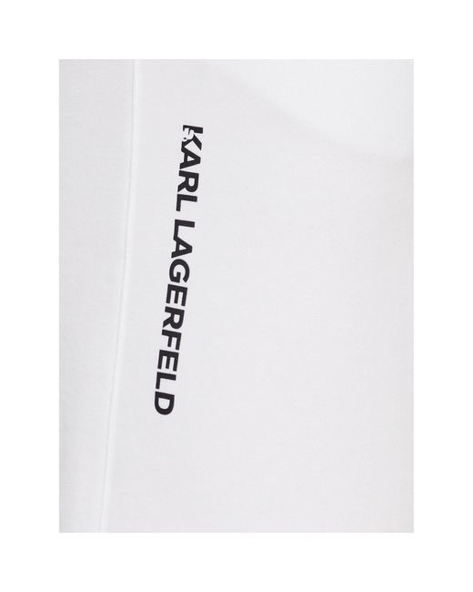 Karl Lagerfeld Sportshorts 705032 542900 Weiß Regular Fit in White für Herren