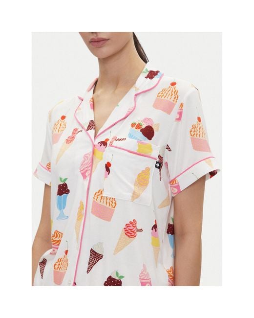 Kate Spade White Pyjama Ksi12746 Regular Fit