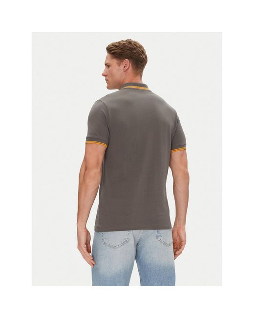 Save The Duck Poloshirt Dr0136M Bate20 Regular Fit in Gray für Herren