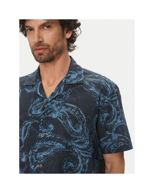 Liu Jo Hemd Qa5103 T1999 M9542 Regular Fit in Blue für Herren