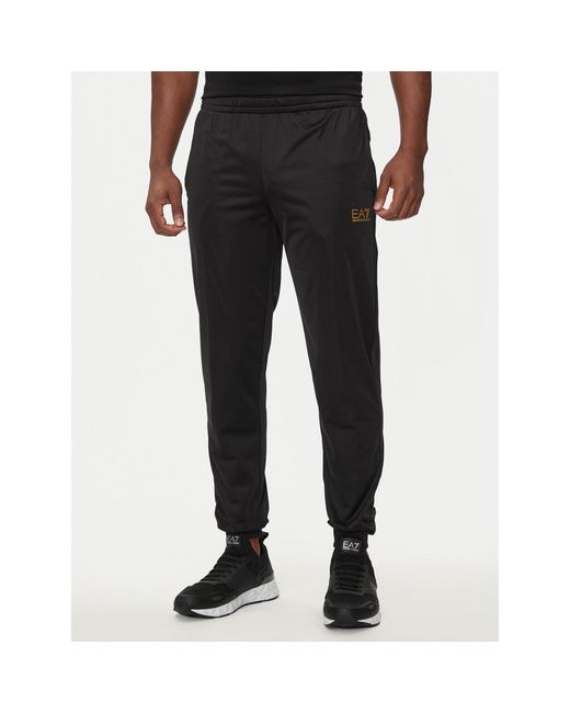 EA7 Jogginganzug 8Npv65 Pjhcz 0208 Regular Fit in Black für Herren