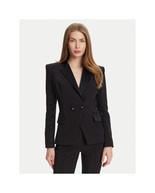 Elisabetta Franchi Black Sakko Gi-149-51E2 Regular Fit