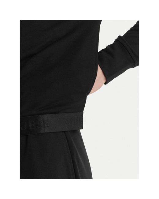 Guess Black Sweatshirt O6Gq01 Kcqp2 Regular Fit