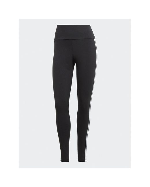 Adidas Black 3-STREIFEN LEGGINGS