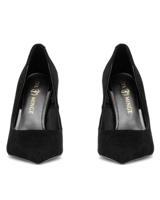 EVA MINGE Black High Heels Suzanne-01