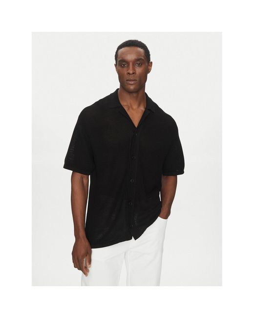 Michael Kors Hemd Cs560Fpfe5 Regular Fit in Black für Herren
