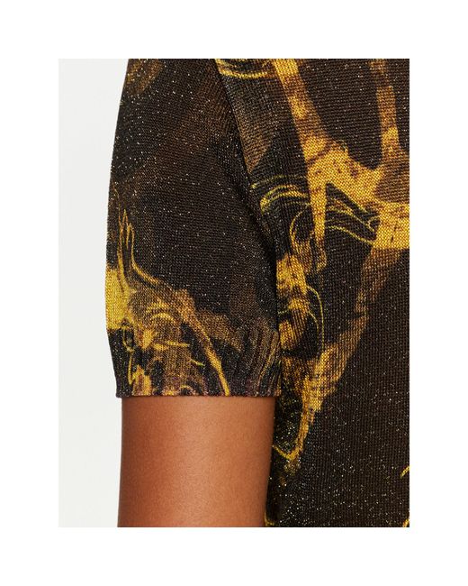 Versace Jeans Couture Brown Bluse 76Hafmn8 Slim Fit