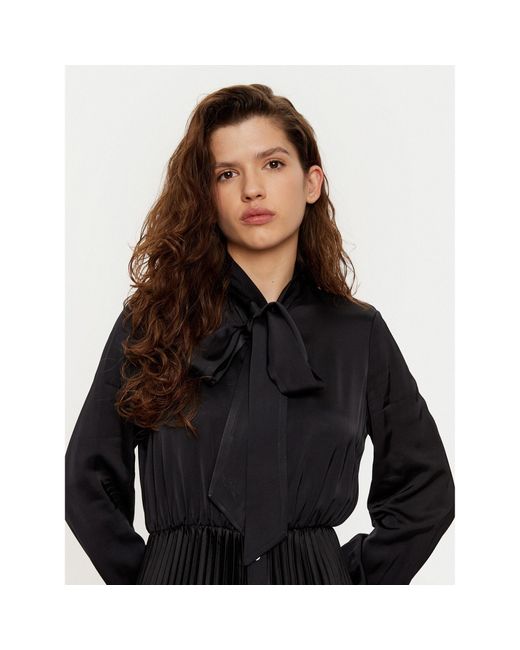 Karl Lagerfeld Black Hemdkleid A1W13020 Regular Fit