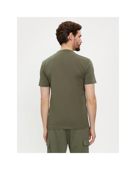 EA7 T-Shirt 3Dpt71 Pjm9Z 1846 Grün Regular Fit in Green für Herren