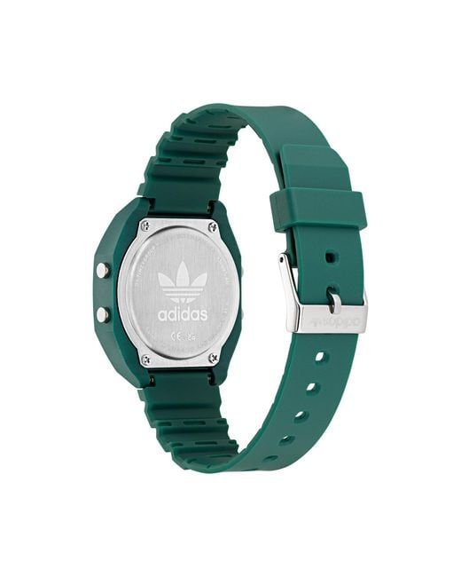 Adidas Green Uhr Originals Digital Two Aost23558 Grün