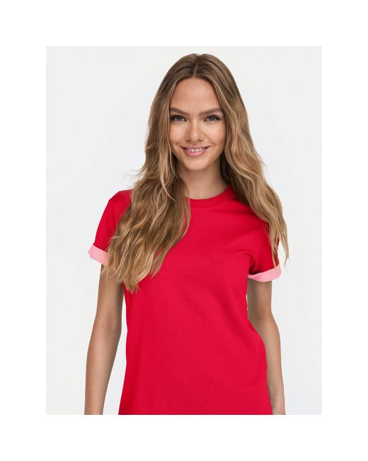 Jdy Red Kleid Für Den Alltag Ivy 15174793 Regular Fit