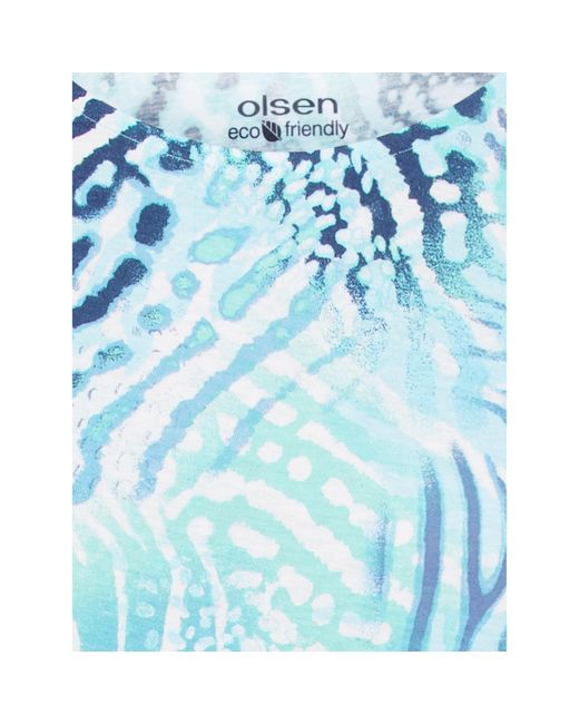 Olsen Blue Sommerkleid 13001784 Regular Fit