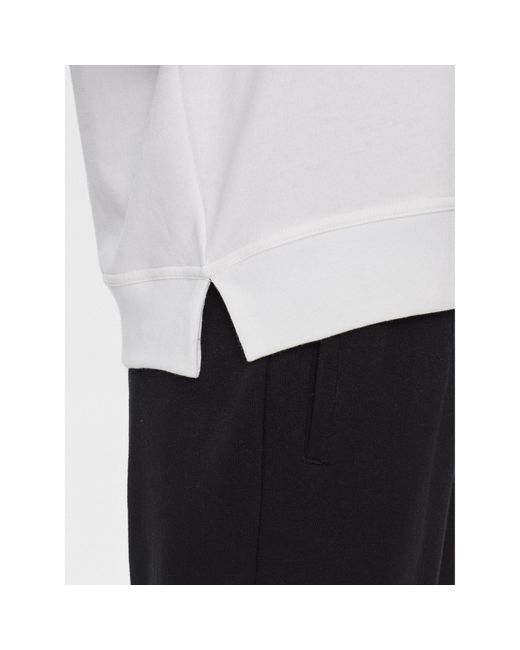 Gap White Sweatshirt 873575-04 Weiß Regular Fit