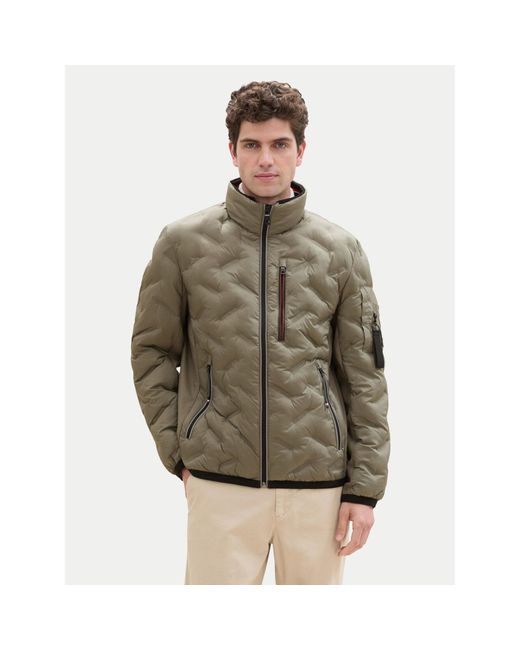 Tom Tailor Übergangsjacke 1041309 Regular Fit in Green für Herren