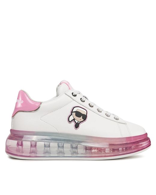 Karl Lagerfeld Pink Sneakers Kl62630N Weiß