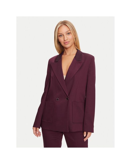 Guess Purple Sakko Viviane W4Bn58 Wgih2 Regular Fit
