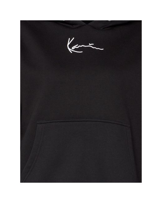 Karlkani Black Sweatshirt Small Signature 6128485 Regular Fit