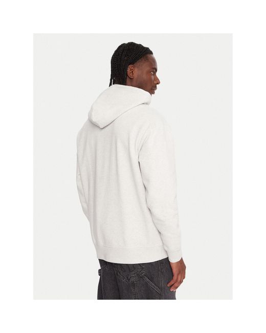 Quiksilver Sweatshirt Dna Eqyft05121 Oversize in White für Herren